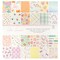 American Crafts Double-Sided Paper Pad 12"X12" 48/Pkg-Rainbow Avenue